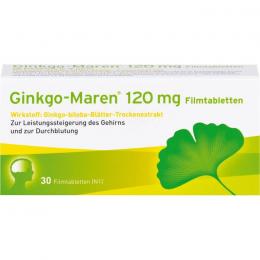 GINKGO-MAREN 120 mg Filmtabletten 30 St.