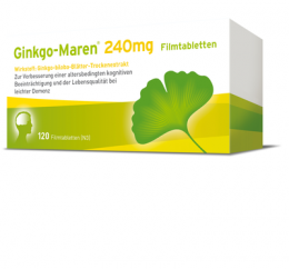 GINKGO-MAREN 240 mg Filmtabletten 120 St