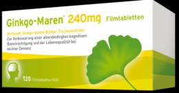 GINKGO-MAREN 240 mg Filmtabletten 120 St