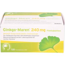 GINKGO-MAREN 240 mg Filmtabletten 120 St.