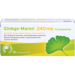 GINKGO-MAREN 240 mg Filmtabletten 30 St.