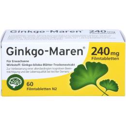 GINKGO-MAREN 240 mg Filmtabletten 60 St.