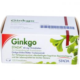 GINKGO STADA 40 mg Filmtabletten 120 St.