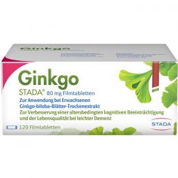 GINKGO STADA 80 mg Filmtabletten 120 St.