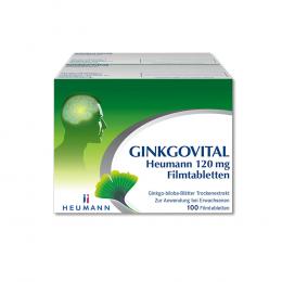 GINKGOVITAL Heumann 120 mg Filmtabletten 200 St Filmtabletten