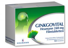 GINKGOVITAL Heumann 240 mg Filmtabletten 120 St