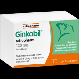 GINKOBIL-ratiopharm 120 mg Filmtabletten 200 St