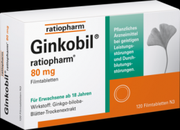 GINKOBIL-ratiopharm 80 mg Filmtabletten 120 St