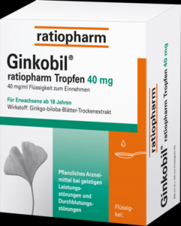 GINKOBIL-ratiopharm Tropfen 40 mg 100 ml