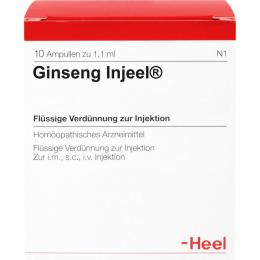 GINSENG INJEEL Ampullen 10 St.