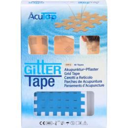 GITTER Tape AcuTop Akupunkturpflaster 5x6 cm blau 40 St.