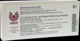 GLANDULA PAROTIS GL D 30 Ampullen 10X1 ml