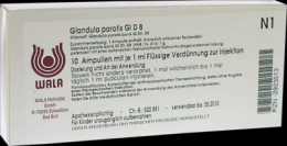 GLANDULA PAROTIS GL D 8 Ampullen 10X1 ml