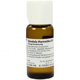 Ein aktuelles Angebot für GLANDULA THYREOIDEA D 6 Dilution 50 ml Dilution Homöopathische Einzelmittel - jetzt kaufen, Marke Weleda AG.