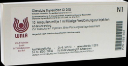 GLANDULA THYREOIDEA GL D 10 Ampullen 10X1 ml