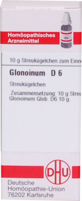 GLONOINUM D 6 Globuli 10 g