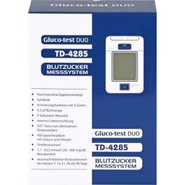 GLUCO TEST DUO Blutzuckermessger.Starterset mmol/l 1 St.