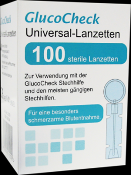 GLUCOCHECK Lanzetten Universal 100 St