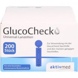 GLUCOCHECK Lanzetten Universal 200 St.