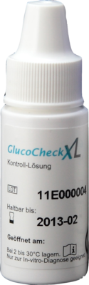GLUCOCHECK XL Kontrolllsung mittel 4 ml