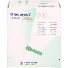GLUCOJECT Lancets PLUS 33 G 200 St.