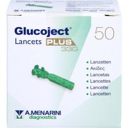 GLUCOJECT Lancets PLUS 33 G 50 St.