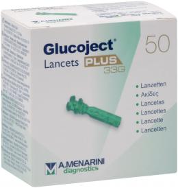GLUCOJECT Lancets PLUS 33 G 50 St Lanzetten