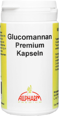 GLUCOMANNAN Premium Allpharm Kapseln 36 g