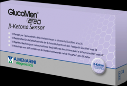 GLUCOMEN areo 2K -Ketone Sensor Teststreifen 10 St