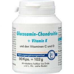 GLUCOSAMIN-CHONDROITIN+Vitamin K Kapseln 90 St. (100 g)