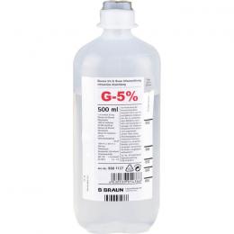 GLUCOSE 5% B.Braun Ecoflac Plus 500 ml