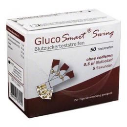 GLUCOSMART Swing Blutzucker Teststreifen 50 St