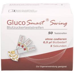 GLUCOSMART Swing Blutzucker Teststreifen 50 St.