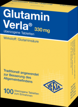 GLUTAMIN VERLA berzogene Tabletten 100 St