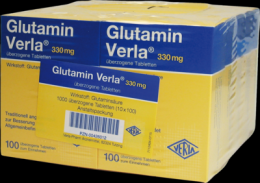 GLUTAMIN VERLA berzogene Tabletten 1000 St