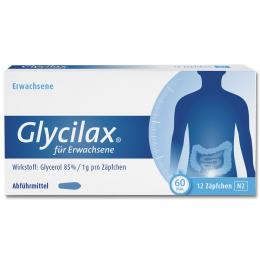GLYCILAX FUER ERWACHSENE 12 St Erwachsenen-Suppositorien