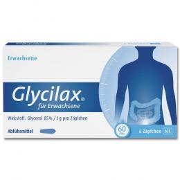 GLYCILAX FUER ERWACHSENE 6 St Erwachsenen-Suppositorien