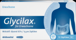 GLYCILAX Suppositorien für Erwachsene 12 St