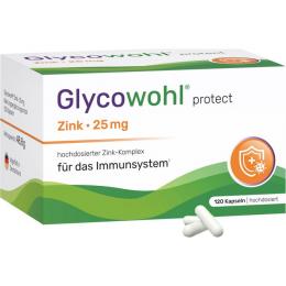 GLYCOWOHL Zink-Komplex 25 mg hochdosierte Kapseln 120 St. (48,8 g)