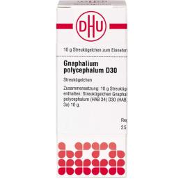 GNAPHALIUM POLYCEPHALUM D 30 Globuli 10 g