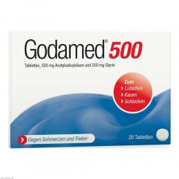 Ein aktuelles Angebot für GODAMED 500 20 St Tabletten Kopfschmerzen & Migräne - jetzt kaufen, Marke Dr. Pfleger Arzneimittel GmbH.