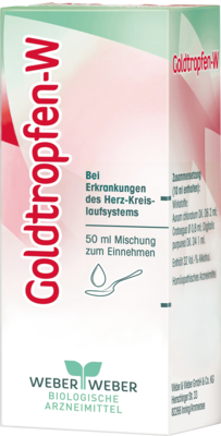 GOLDTROPFEN W Mischung 50 ml