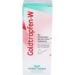 GOLDTROPFEN W Mischung 50 ml