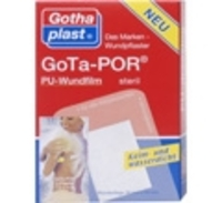 GOTA-POR PU Wundfilm 7,2x5 cm steril Pflaster 5 St