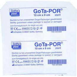 GOTA-POR Wundpflaster steril 80x100 mm 1 St.