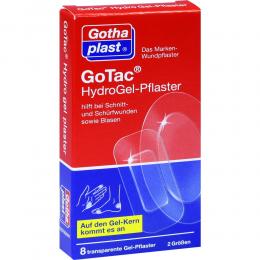 Ein aktuelles Angebot für GoTac Hydrogelpflaster 2 Größen 8 St Pflaster Pflaster - jetzt kaufen, Marke Gothaplast Verbandpflasterfabrik GmbH.