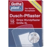 GOTHAPLAST Duschpflaster XL 48x70 mm 10 St