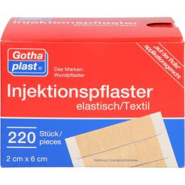 GOTHAPLAST Injektionspfl.2x6 cm 220 St.