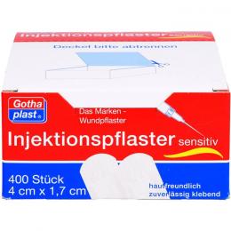 GOTHAPLAST Injektionspfl.sensitiv 1,7x4 cm 400 St.