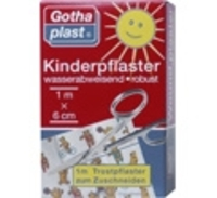 GOTHAPLAST Kinderpflaster 6 cmx1 m 1 St